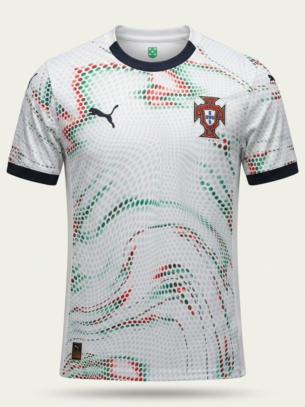 Puma Portugal White Authentic Football Jersey Size L NWT
